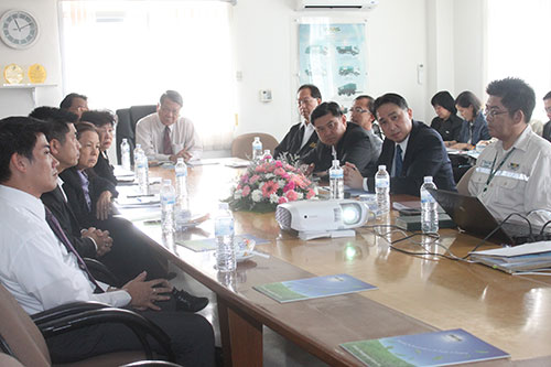 タイのチャクラモン工業大臣がESBEC社を訪問
