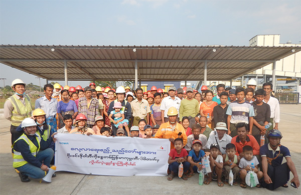 GOLDEN DOWA ECO-SYSTEM MYANMAR Hosts Plant Tours