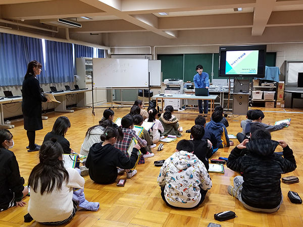 ECO-SYSTEM CHIBA Holds On-site Classes at Elementary School