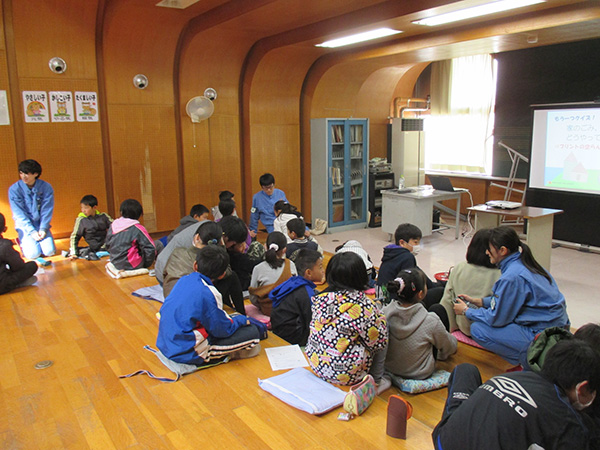 ECO-SYSTEM CHIBA Holds On-site Classes at Elementary School