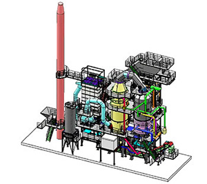 Rendering of new incinerator