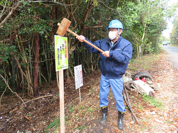 エコシステム山陽が地域のクリーン作戦に参加しました