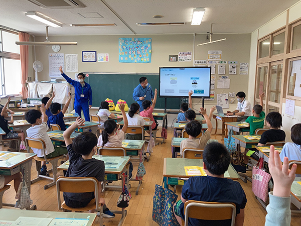 秋田県小坂町、大館市で環境教育を実施しました